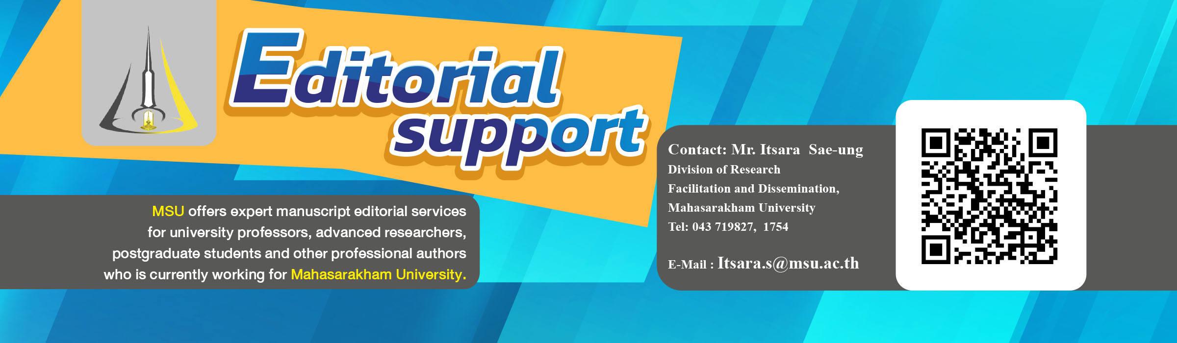 Editorial support